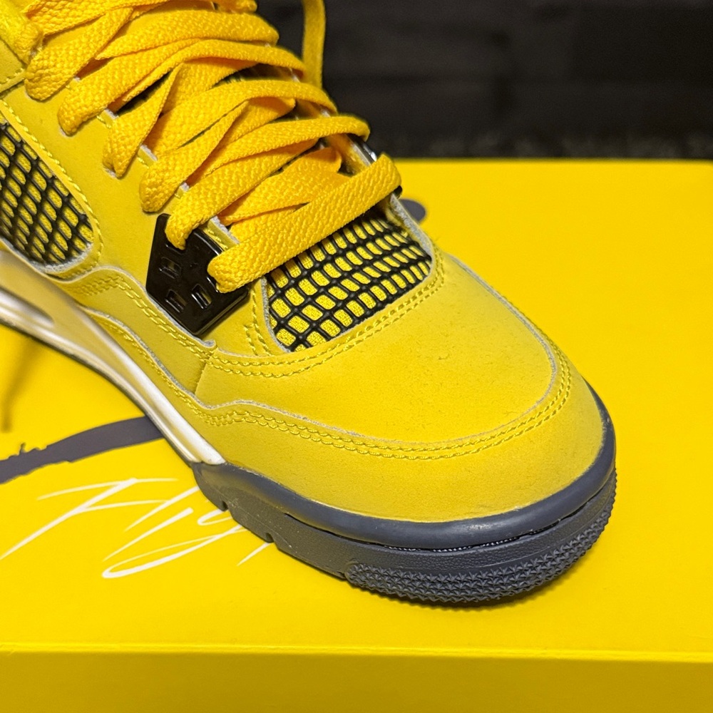 Yellow and Gray Sneakers - Picture 4 of 5